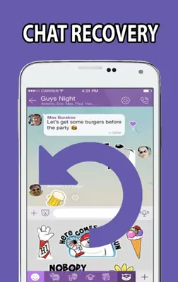 Recover Viber Message Guide android App screenshot 0